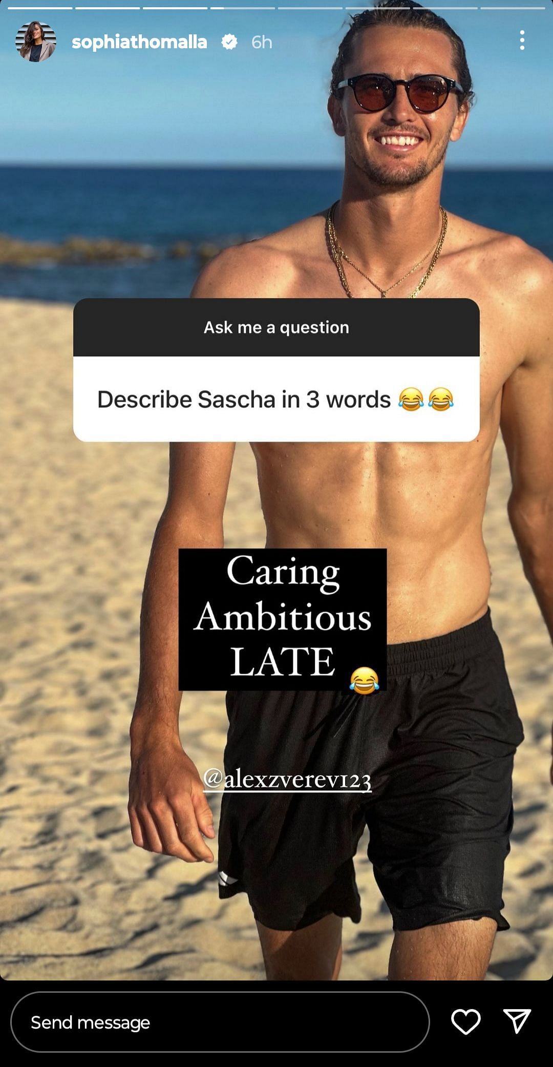 Sophia Thomalla on Instagram